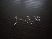 Gwiazda, celownik do Mercedesów, reperaturka do modeli 1:18