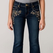 Spodnie jeansowe Muzo Kids 34/36 kryształki 