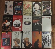 Zestaw 40 Kaset VHS | Mix muzyczny, koncerty | Rzeszów 