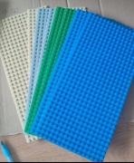 Zestaw płyt bazowych do klocków kompatybilne z LEGO