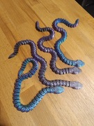 WĄŻ PRZEGUBOWY 3D – RUCHOMA FIGURKA FIDGET TOY 33cm