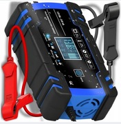 Automatyczny Prostownik Samochodowy z Funkcją Naprawy Akumulatora 12/24V