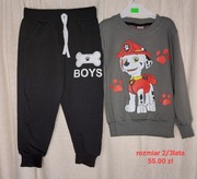 Komplet dresowy/ Psi Patrol- rozmiar2/3lat