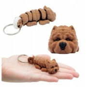 Breloczek 3D w kształcie pieska – Chow Chow