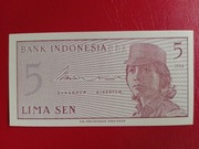 Indonezja 5 Sen 1964r. P-91a UNC 