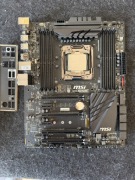 MSI X99A SLI PLUS + Xeon E5-2603 v3 | LGA2011-3 | DDR4 | ATX | M.2 | I/O 