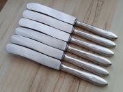 Polskie przedwojenne noże obiadowe 