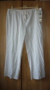 M & S -lniane spodnie r; 48 nowe