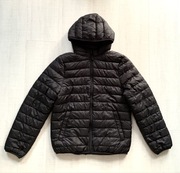 H&M Przejściowa KURTKA 158/164 Pikowana Czarna Puffer na Wiosnę Jak NOWA