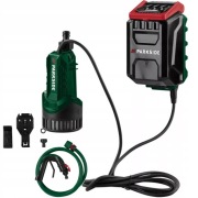 Parkside 20V akumulatorowa pompa na deszczówkę do zbiornika 
