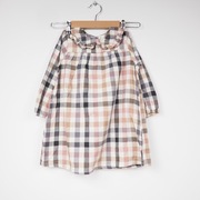 sukienka dziewczęca kratka z kołnierzykiem H&M r 92