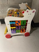 Small Foot Drewniany chodzik Niedźwiedź polarny