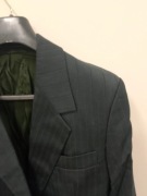 Oversize marynarka, butelkowa zieleń, długi rękaw, garnitur, zielony