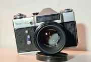 Zenit EC z obiektywem Helios 44-2 2/58 plus gratis Smiena