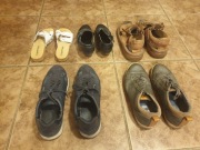 Zestaw butów używanych - 5 par