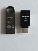 2x Pendrive PHILIPS 64GB + 128GB USB 3.1 | Zestaw | Stan bdb | Okazja