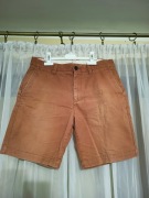 Męskie Krótkie Spodenki Bawełniane Szorty Brązowe H&M Na Lato S