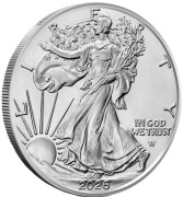 Srebrna moneta Amerykański Orzeł 2026 -1 oz uncja srebro. Czytaj opis