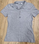 Szara koszulka polo Bmw S