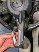 Dolna maskownica kierownicy MAZDA 6 GJ III lift skóra kierownica