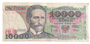 Polska 10000 złotych 1988 rok seria CM