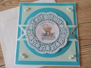 Pamiątka chrztu św., kartka z okazji chrztu św. 