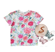 Nowa bluzeczka dziewczęca w rozmiarze 104 produkt Hand Made 