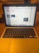 sprzedam uszkodzonego MacBooka Air  M1 2020