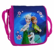 Torebka na ramię dla dzieci ozdobiona motywami Kraina Lodu