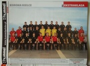 KORONA Kielce -- 7 plakatów drużyny  (sezony: 2009/10 do 2012/13)