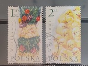 Znaczki PL, 2002r, Fi 3808, 3809, kasowane. 