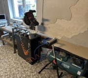 Linia produkcyjna  stelaży aluminiowych z profilu