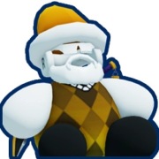 Shiny Santa Nert Plushie - Bubble Gum Simulator Infinity