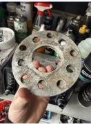 Dystanse 5x112 5mm 2sztuki ze śrubami