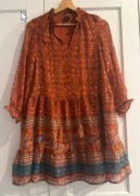 Sukienka boho floral letnia w kwiatki Vero Moda, rozm XXS