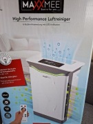 MAXXMEE Oczyszczacz powietrza High Performance | filtr z węglem aktywnym