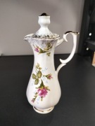 Mały dzbanuszek na ocet oliwę Chodzież złota róża 