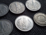 1 ZŁ 1973-1995 PRL III RP * 10 EGZ. * STAN MS/EF !