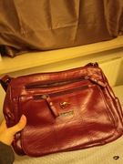 Nowa. Bordowa torba. Miękki materiał. Praktyczna. Wysokiej jakości.