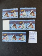 3417-3418** 3417-18**  Boże Narodzenie WZÓR - KOMPLET KOMBINACJI, 1995 r.