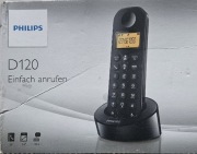 Telefon Bezprzewodowy Philips D120 | DECT | Powystawowy