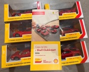 Kolekcja samochodów ferrari shell burago