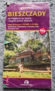 mapa BIESZCZADY od Komańczy po Tarnicę i Zagórz, Jezioro Solińskie