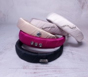 Zestaw 5 szt. opasek na włosy z satyny , rozm. uni