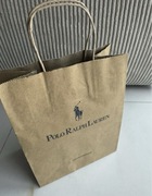 Ralph Lauren brązowa torba papierowa prezentowa oryginalna 26/20