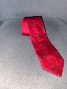 Piękny krawat jedwab Versace meduza