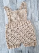 Romper niemowlęcy handmade dla noworodka, sesja zdjęciowa