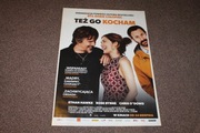 Plakat filmowy 68x98 cm z filmu TEŻ GO KOCHAM 