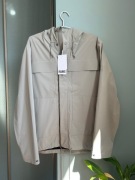 Rains Suva softshell beżowa przeciwdeszczowa kurtka z kapturem r. M