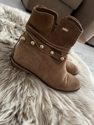 Botki sztyblety Bocci skórzane